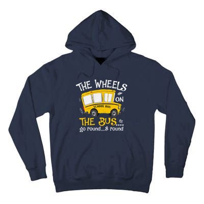 Back To School The Wheels On The Bus Tall Hoodie