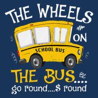 Back To School The Wheels On The Bus Visor