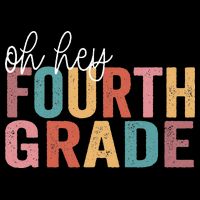 Back To School Students Teacher Oh Hey 4th Fourth Grade 16 in Basic Backpack