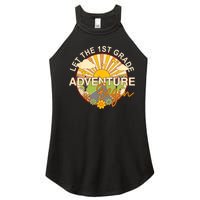 Back To School Let The 1st Grade Adventure Begin Women's Perfect Tri Rocker Tank