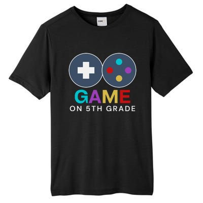 Back To School Game On 5th Grade Funny Gamer Tall Fusion ChromaSoft Performance T-Shirt