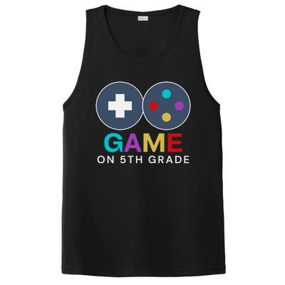 Back To School Game On 5th Grade Funny Gamer PosiCharge Competitor Tank