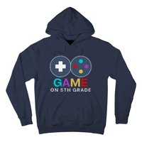 Back To School Game On 5th Grade Funny Gamer Hoodie