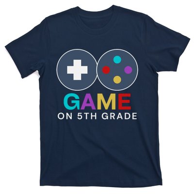 Back To School Game On 5th Grade Funny Gamer T-Shirt