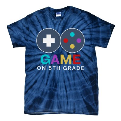 Back To School Game On 5th Grade Funny Gamer Tie-Dye T-Shirt