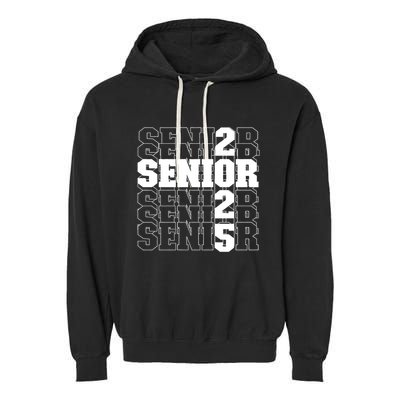 Back To School Officially A Senior Senior Class Of 2025 Garment-Dyed Fleece Hoodie