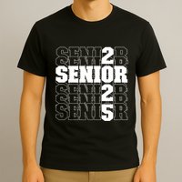 Back To School Officially A Senior Senior Class Of 2025 T-Shirt