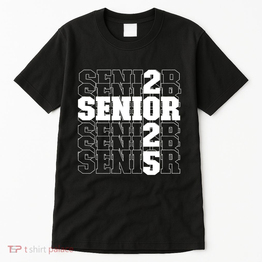 Back To School Officially A Senior Senior Class Of 2025 Tall T-Shirt