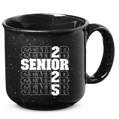 Back To School Officially A Senior Senior Class Of 2025 15oz Campfire Ceramic Mug