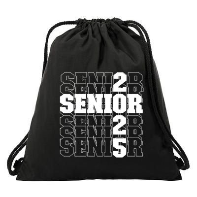 Back To School Officially A Senior Senior Class Of 2025 Drawstring Bag