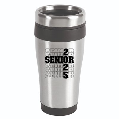 Back To School Officially A Senior Senior Class Of 2025 16oz Travel Tumbler