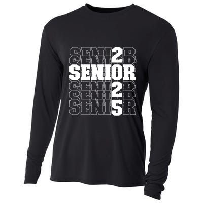 Back To School Officially A Senior Senior Class Of 2025 Cooling Performance Long Sleeve Crew