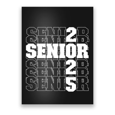 Back To School Officially A Senior Senior Class Of 2025 Poster