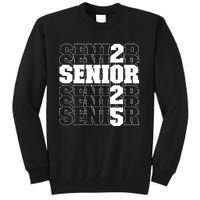 Back To School Officially A Senior Senior Class Of 2025 Tall Sweatshirt