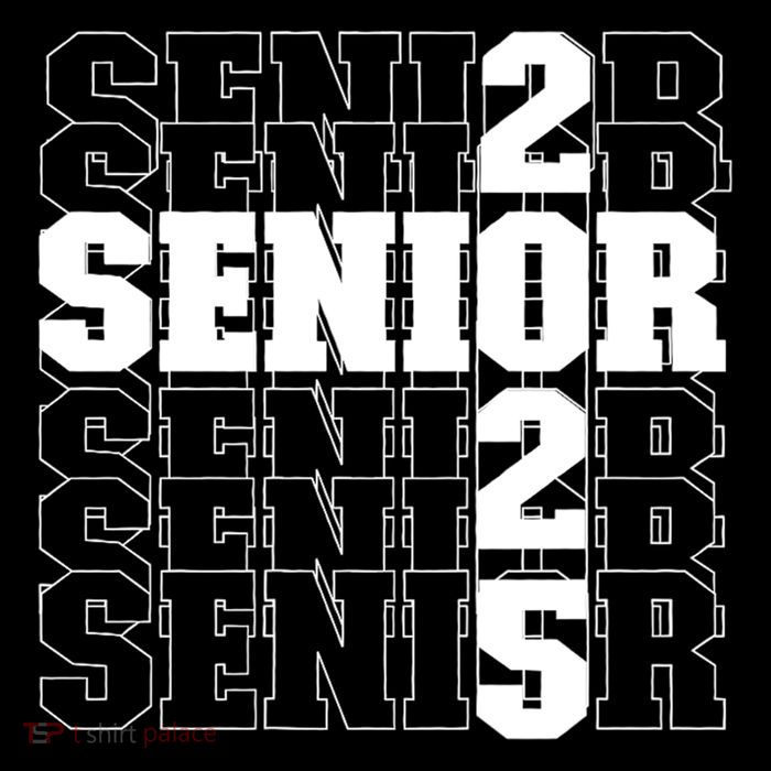 Back To School Officially A Senior Senior Class Of 2025 Tall Sweatshirt