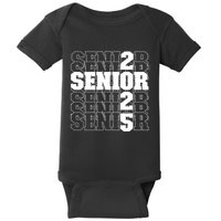Back To School Officially A Senior Senior Class Of 2025 Baby Bodysuit