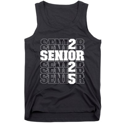 Back To School Officially A Senior Senior Class Of 2025 Tank Top