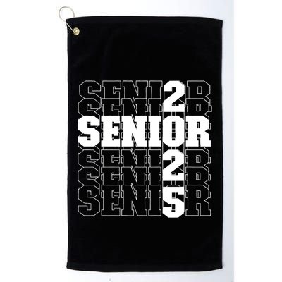 Back To School Officially A Senior Senior Class Of 2025 Golf Towel