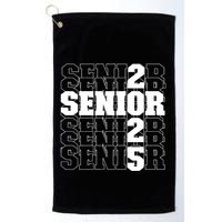Back To School Officially A Senior Senior Class Of 2025 Golf Towel