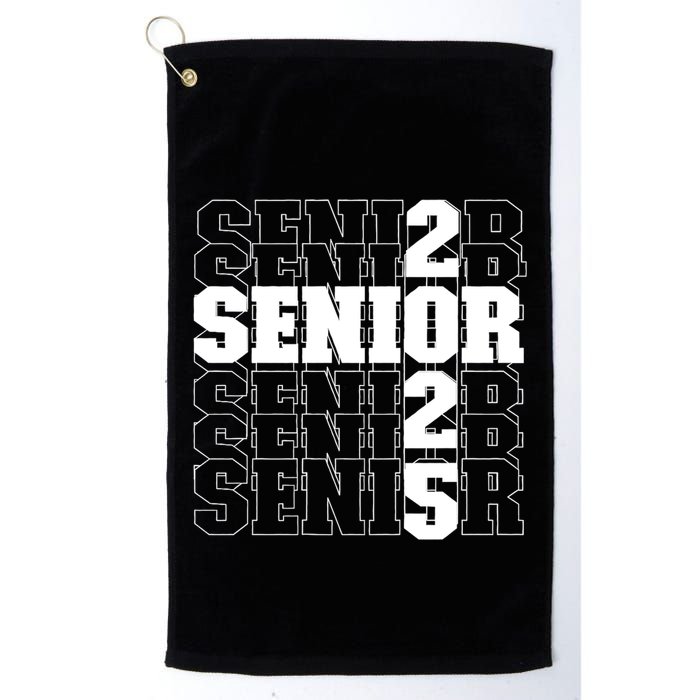 Back To School Officially A Senior Senior Class Of 2025 Golf Towel