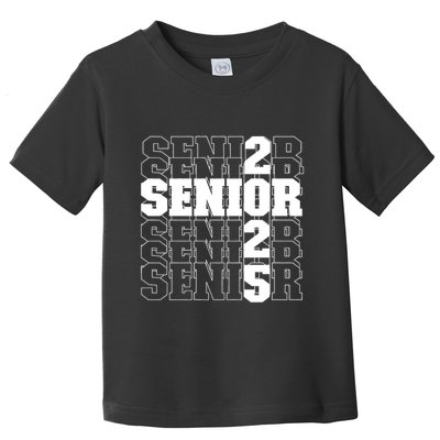 Back To School Officially A Senior Senior Class Of 2025 Toddler T-Shirt