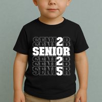 Back To School Officially A Senior Senior Class Of 2025 Toddler T-Shirt