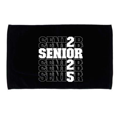 Back To School Officially A Senior Senior Class Of 2025 Microfiber Hand Towel