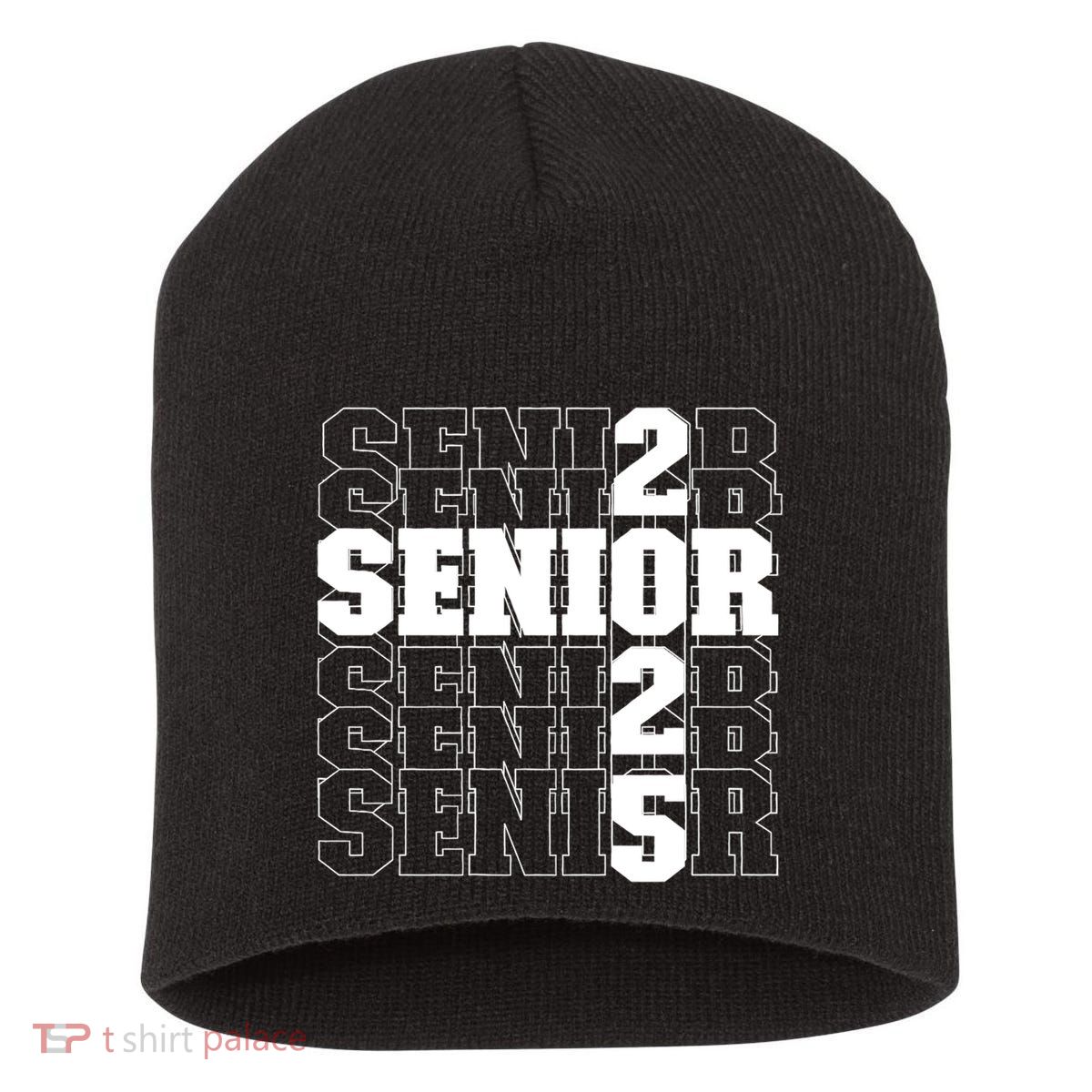 Back To School Officially A Senior Senior Class Of 2025 Short Acrylic Beanie