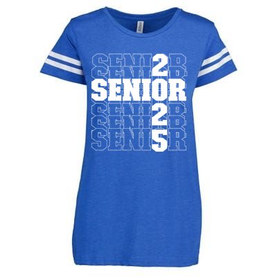 Back To School Officially A Senior Senior Class Of 2025 Enza Ladies Jersey Football T-Shirt