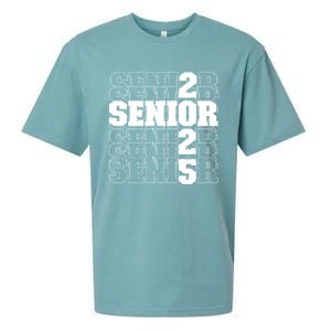 Back To School Officially A Senior Senior Class Of 2025 Sueded Cloud Jersey T-Shirt