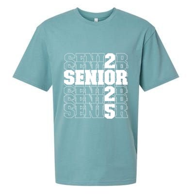 Back To School Officially A Senior Senior Class Of 2025 Sueded Cloud Jersey T-Shirt
