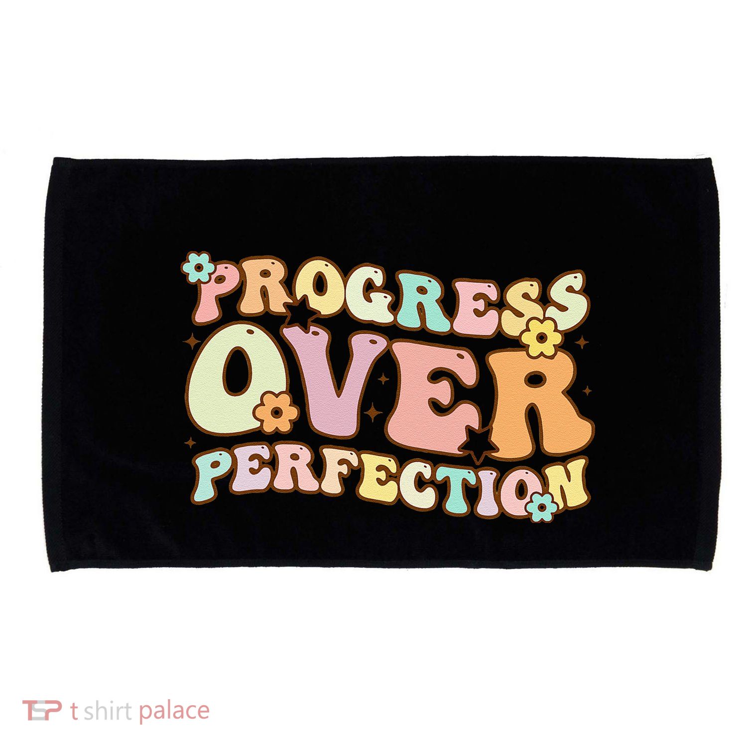 Back To School Progress Over Perfection Motivational Gifts Microfiber Hand Towel