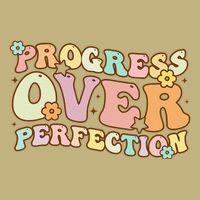 Back To School Progress Over Perfection Motivational Gifts Cooling Performance Crew T-Shirt