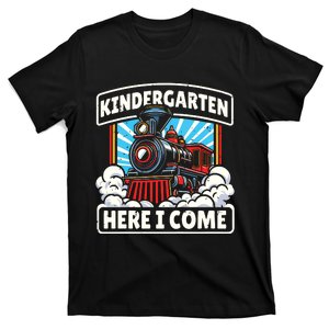 Back To School Kindergarten Here I Come Train Boy Girl T-Shirt