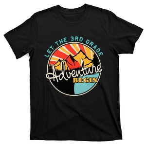 Back To School Let The 3rd Grade Adventure Begin Third Grade T-Shirt