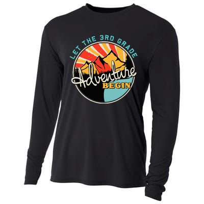 Back To School Let The 3rd Grade Adventure Begin Third Grade Cooling Performance Long Sleeve Crew