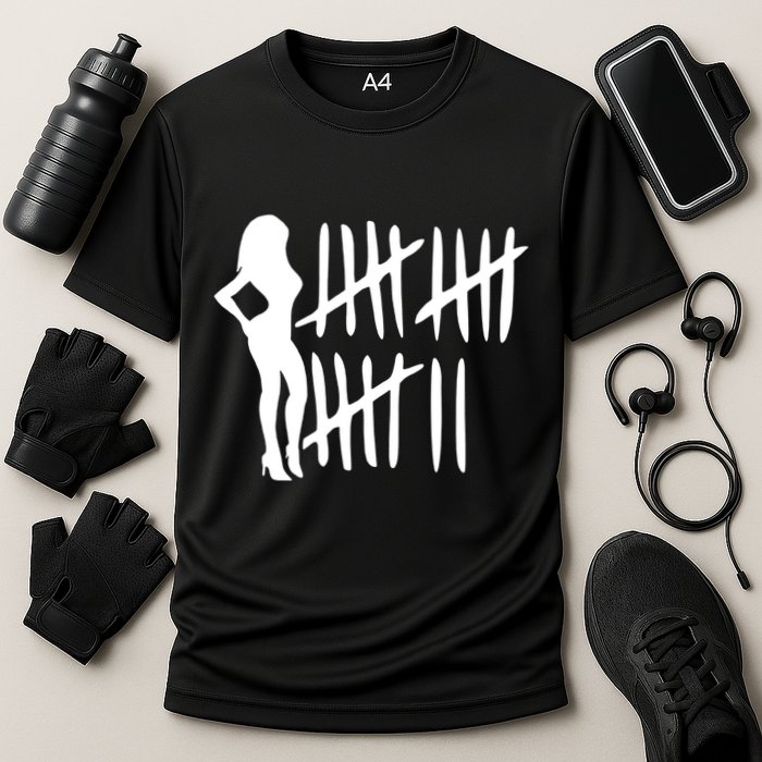 Bitch Tally Sheet Bitch Cooling Performance Crew T-Shirt
