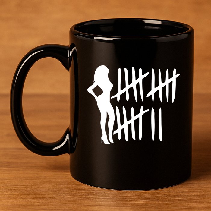 Bitch Tally Sheet Bitch 11oz C Handle Ceramic Mug