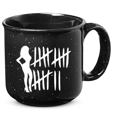 Bitch Tally Sheet Bitch 15oz Campfire Ceramic Mug
