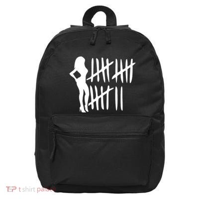 Bitch Tally Sheet Bitch 16 in Basic Backpack