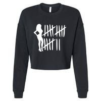 Bitch Tally Sheet Bitch Cropped Pullover Crew