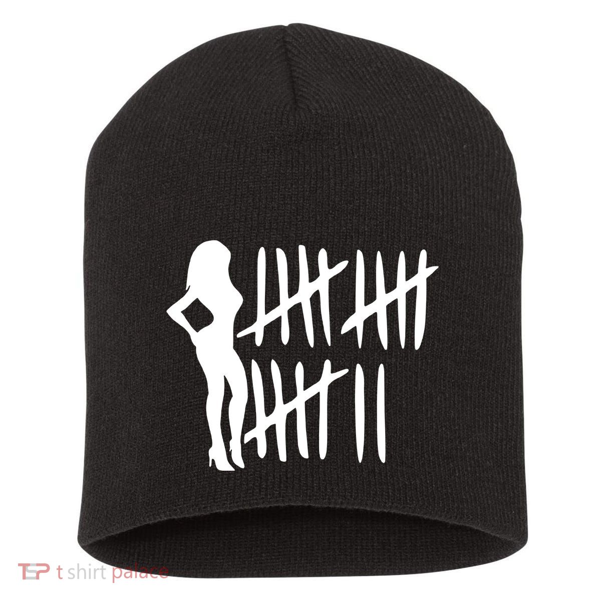 Bitch Tally Sheet Bitch Short Acrylic Beanie