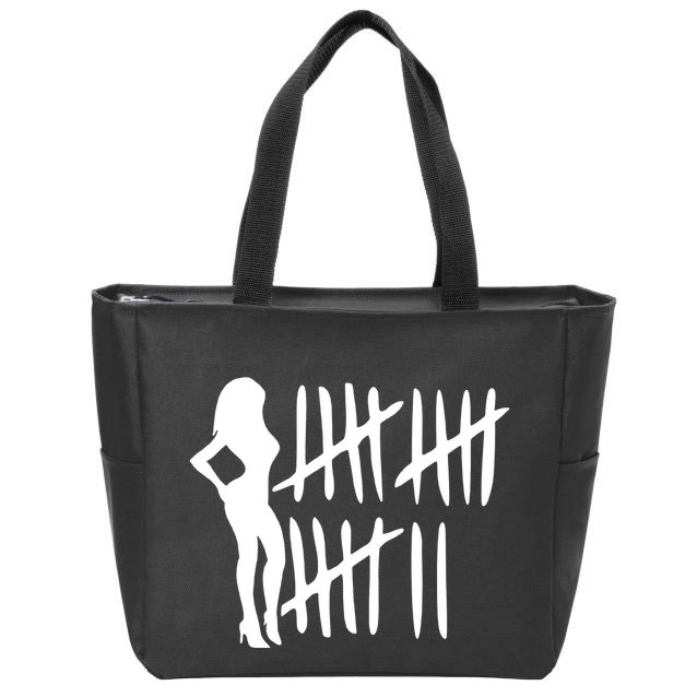 Bitch Tally Sheet Bitch Zip Tote Bag