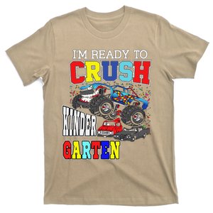 Back To School Monster Truck Crush Kindergarten Autism Gift T-Shirt