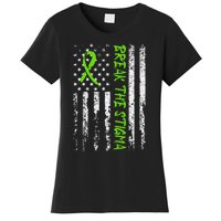 Break The Stigma Green Mental Health Awareness Women's T-Shirt