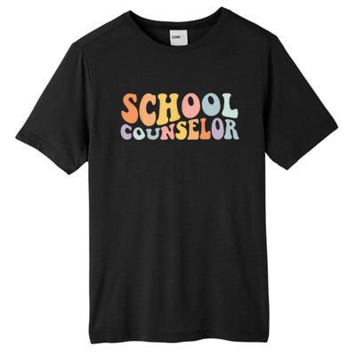 Back To School School Guidance Counselor Teacher Student Tall Fusion ChromaSoft Performance T-Shirt