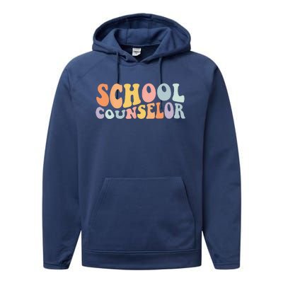 Back To School School Guidance Counselor Teacher Student Performance Fleece Hoodie