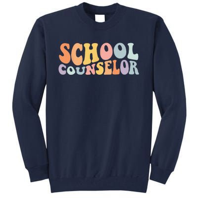 Back To School School Guidance Counselor Teacher Student Tall Sweatshirt