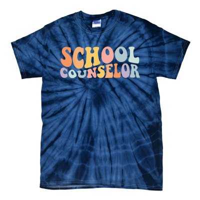 Back To School School Guidance Counselor Teacher Student Tie-Dye T-Shirt