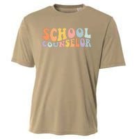 Back To School School Guidance Counselor Teacher Student Cooling Performance Crew T-Shirt